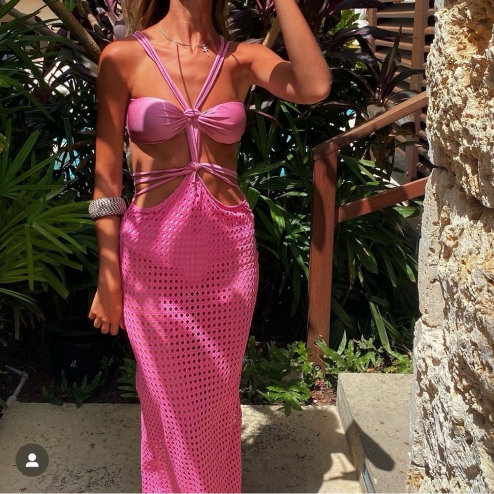 PatBo cut out beach dress